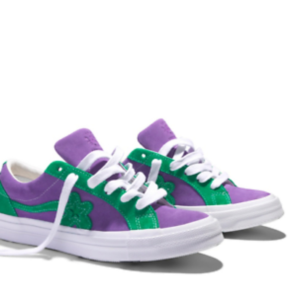 Converse Golf Le Fleur x One Star by Tyler Creator - Picture 1 of 7